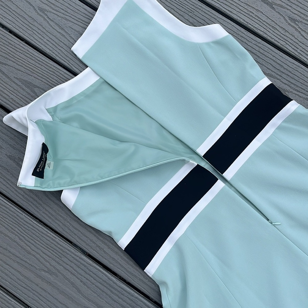 Color Block Midi Spring Dress - Picture 4 of 5